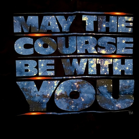 NWT Raw Threads Star Wars May The Course Be With You Running Tank Black XS - Picture 4 of 4